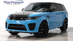 2021 Land Rover Range Rover Sport SVR 